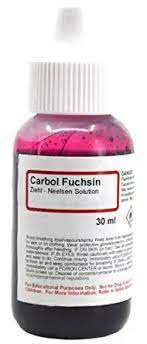 Flacon de coloration de Ziehl-Neelsen 