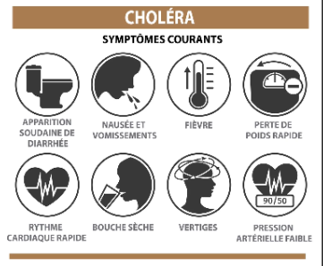 Symptômes du choléra