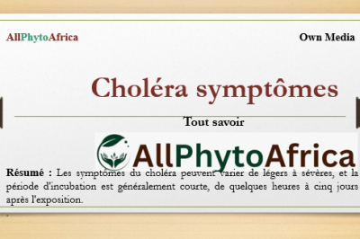 Choléra symptômes 