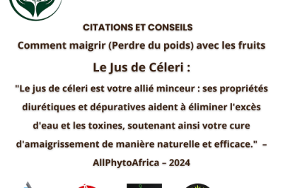 Le jus de céleri