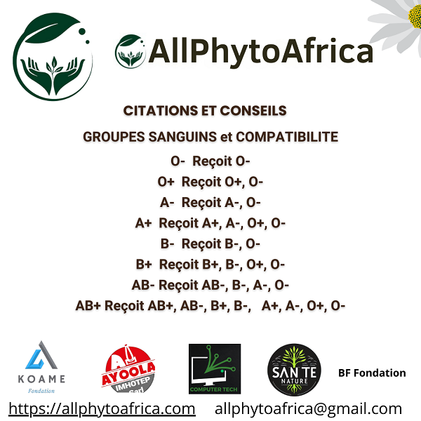 Groupes sanguins et compatibilités