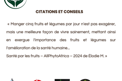 Les Bienfaits de la Consommation  de Fruits et Légumes