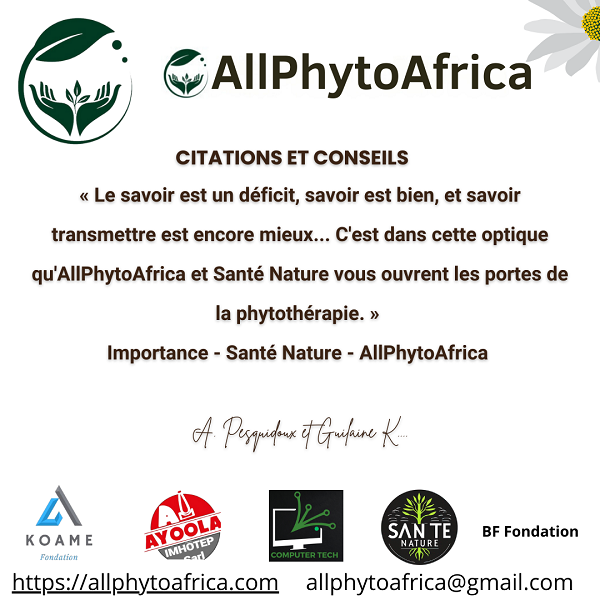 adage du savoir sur la phytothérapie